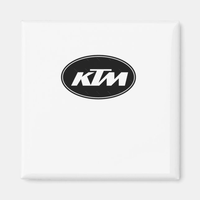 Ktm Logotyp Sticker Magnet (Framsidan)