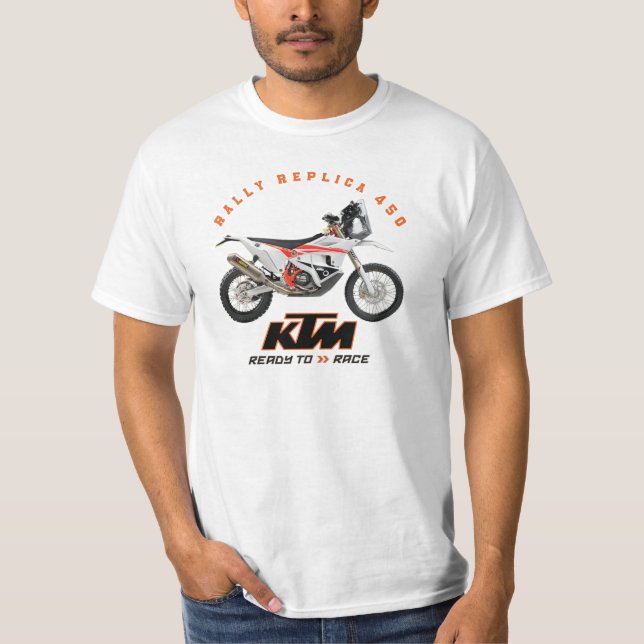 KTM RALLY REPLICA 450 Designer-apparat T Shirt (Framsida)