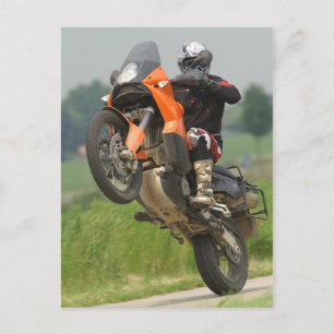 KTM Wheelie Vykort