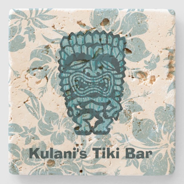 Ku-Tiki Hawaiian Anpassade Tiki Pub Underlägg (Framsidan)