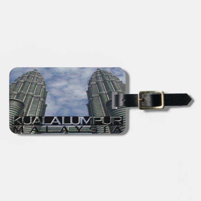 Kuala Lumpur Bagagebricka (Horisontell Framsida)