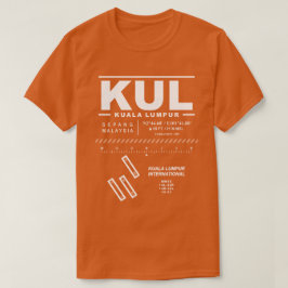 Kuala Lumpur Internationell flygplats KUL T-Shirt