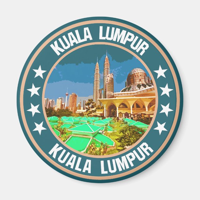 Kuala Lumpur Magnet (Framsidan)