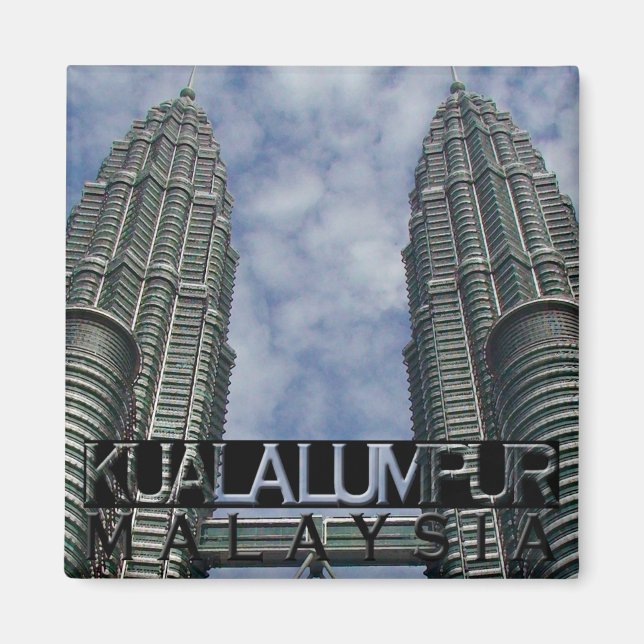 Kuala Lumpur Magnet (Framsidan)