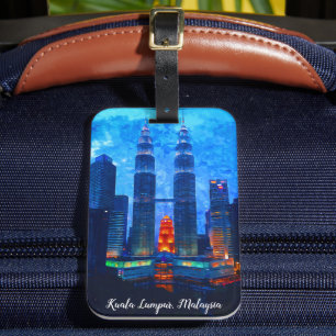 Kuala Lumpur Malaysia Asia Travel Bagagebricka