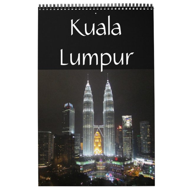 kuala lumpur malaysia kalender (Omslag)