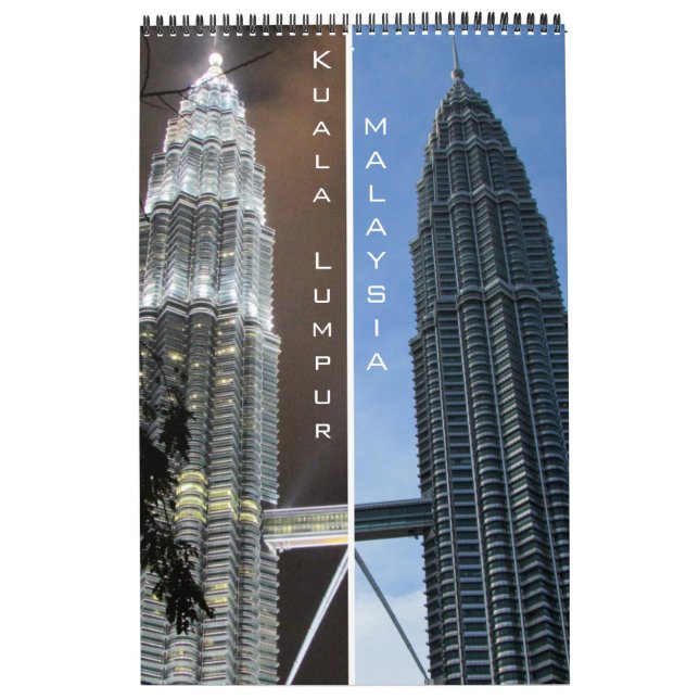 kuala lumpur malaysia kalender (Omslag)