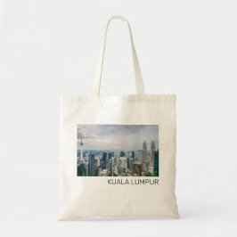 Kuala Lumpur Malaysia Skyline Vintage Souvenir Tygkasse