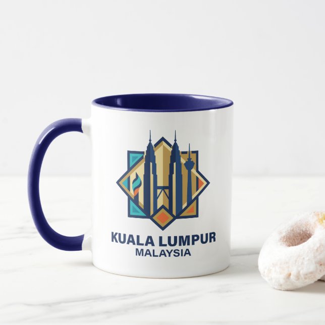 Kuala Lumpur Malaysia Southeast Asia Mugg (Med munk)