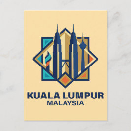 Kuala Lumpur Malaysia Southeast Asia Vykort