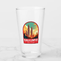 Kuala Lumpur Malaysia Travel Art Vintage