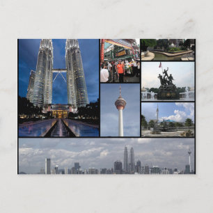 Kuala Lumpur, Malaysia Vykort