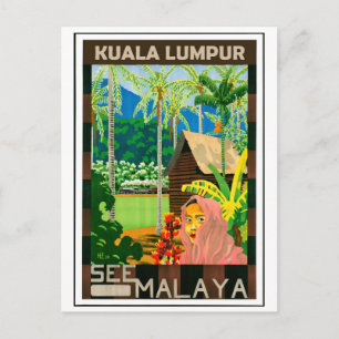 Kuala Lumpur, Malaysia Vykort