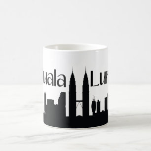 Kuala Lumpur mugg för Malaysia Landmarkgåva