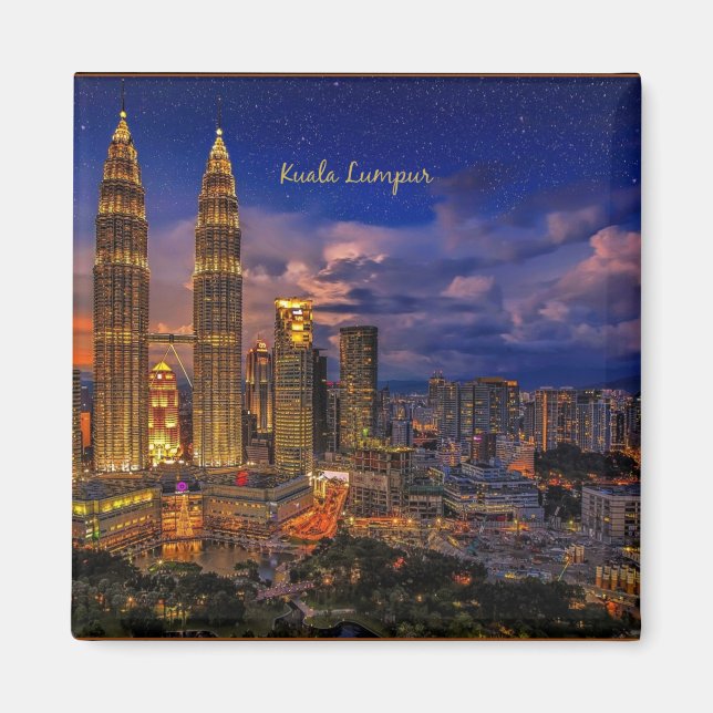 Kuala Lumpur, Petronas Twin Torn Magnet (Framsidan)