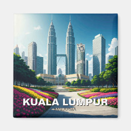 Kuala Lumpur Petronas Twin Torn Magnet