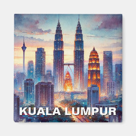 Kuala Lumpur Petronas Twin Torn Magnet
