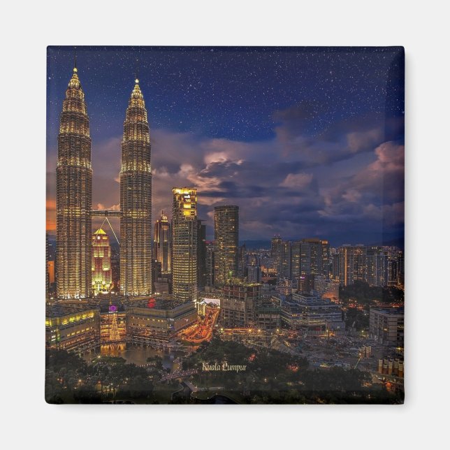 Kuala Lumpur, Petronas Twin Torn Magnet (Framsidan)