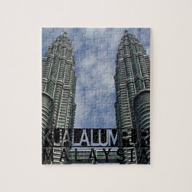 Kuala Lumpur Pussel (Vertikal)