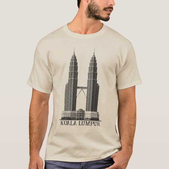 Kuala Lumpur T Shirt (Framsida)