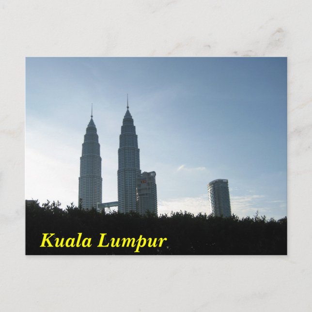 Kuala Lumpur Torn Vykort (Framsida)