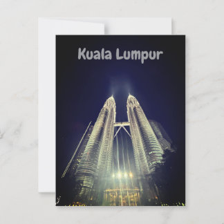 Kuala Lumpur Vykort