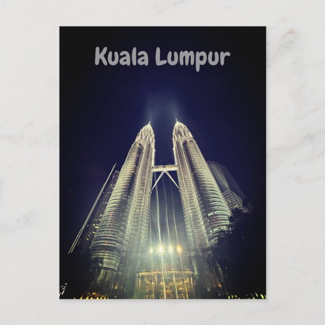 Kuala Lumpur Vykort (Framsida)