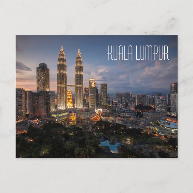 Kuala Lumpur-vykort Vykort (Framsida)