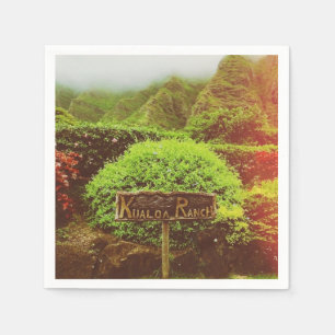 Kualoa Ranch Pappersservett