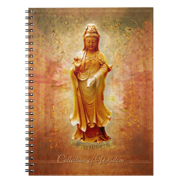 Kuan Yin (anpassade) bärbar dator Anteckningsbok (Framsidan)