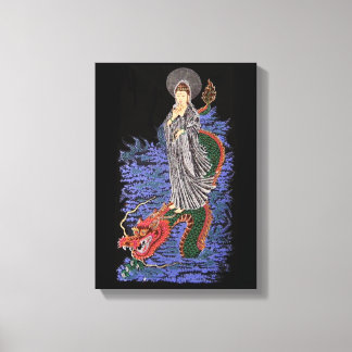 Kuan yin canvas bild