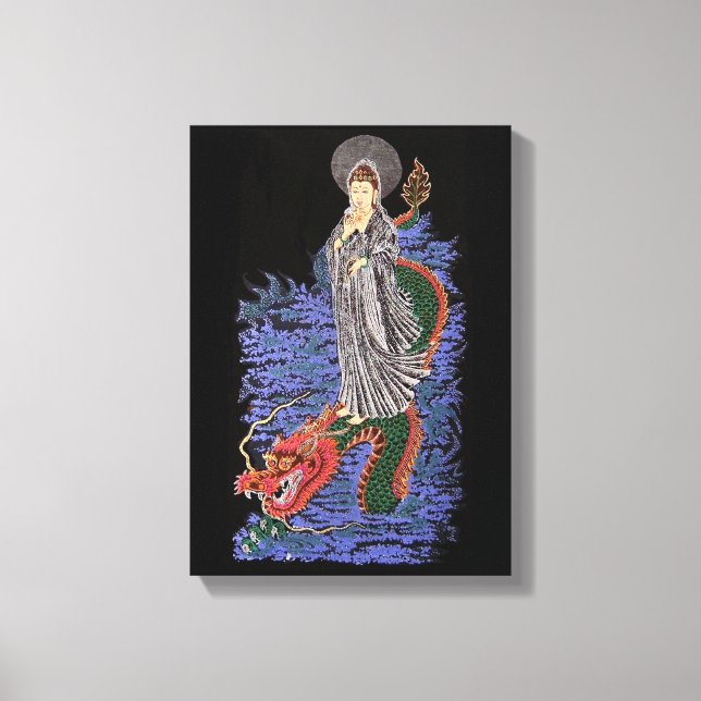 Kuan yin canvas bild (Framsida)