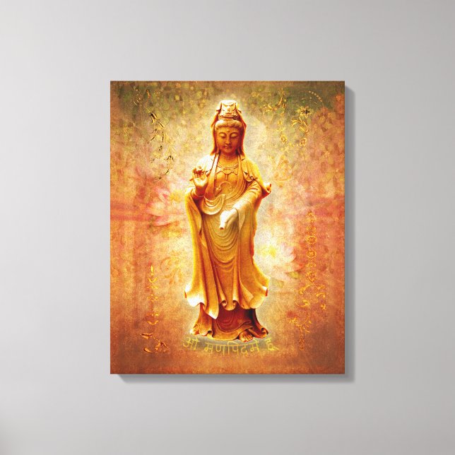 Kuan Yin Canvastryck (Framsida)
