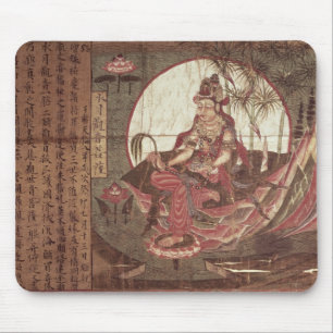 Kuan-yin gudinna av medkänsla musmatta
