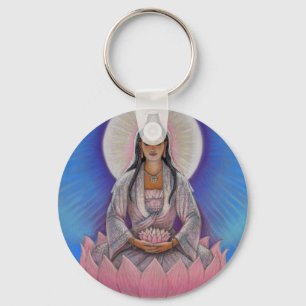 Kuan Yin Keychain Nyckelring