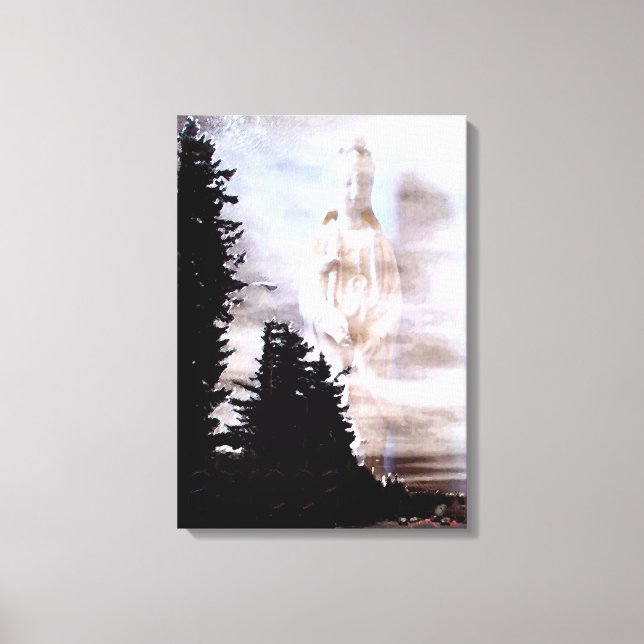 Kuan Yin Wrapped Canvas (Framsida)