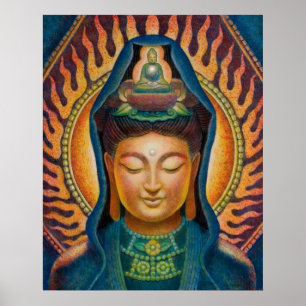 "Kuan Yins Flame" poster