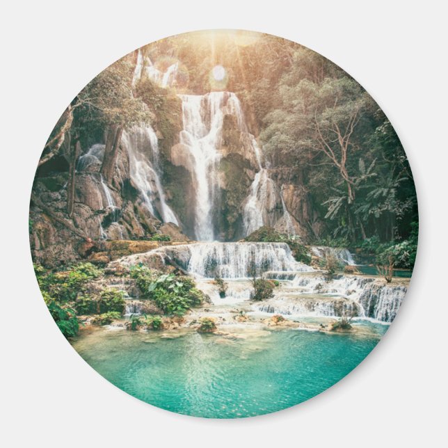 Kuang Si Falls| Luang Prabang Magnet (Framsidan)