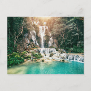 Kuang Si Falls Luang Prabang Vykort