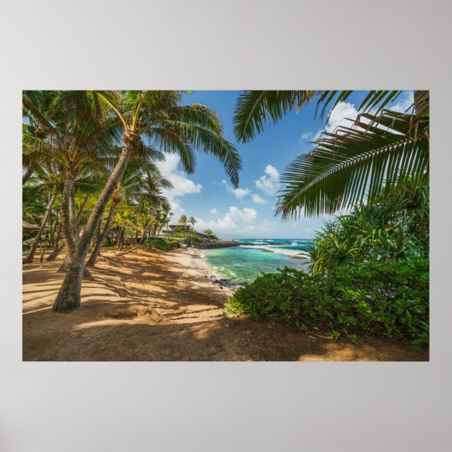 Kuau Cove Beach | Maui, Hawaii Poster (Framsidan)