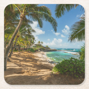 Kuau Covestrand Maui, Hawaii Underlägg Papper Kvadrat