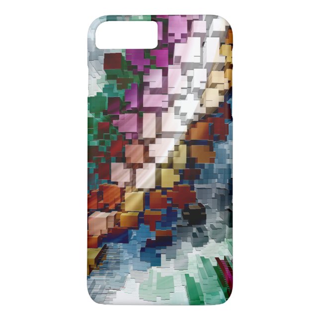 Kub centrisk Case-Mate iPhone skal (Baksida)