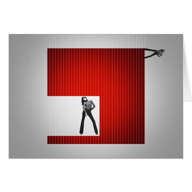 Kub Hälsningskort (Framsidan Horizontal)