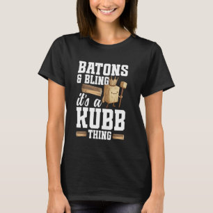 Kub Player Viking Chess Gräsmatta Game Set Älskare T Shirt