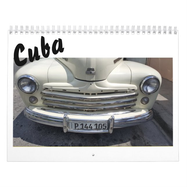 Kuba 2027 Kalender (Omslag)