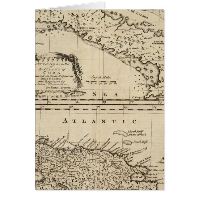 Kuba 3 hälsningskort (Framsidan)