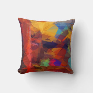 Kuba Abstrakt Art Modern geometrisk Mönster 2 Kudde