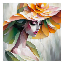 Kuba, Abstrakt, modern, Poster, konst Poster