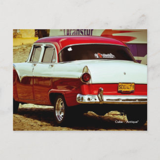 Kuba - "Antique" Vykort