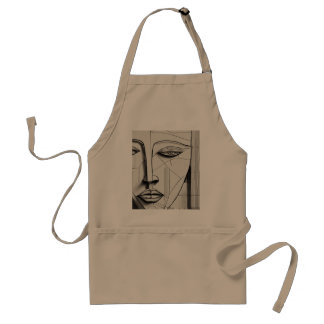 Kuba Art Cobbler Apron - Unik abstrakt design Förkläde